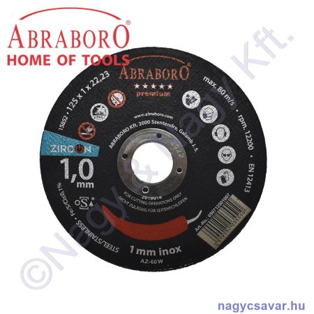 125x1,0x22,23 Chili INOX ZIRCON  ABRABORO 