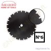 Aszfaltvágó gyémánttárcsa No6 300x25,4mm ABRABORO Aszfaltvágó gyémánttárcsa No6 300x25,4mm ABRABORO