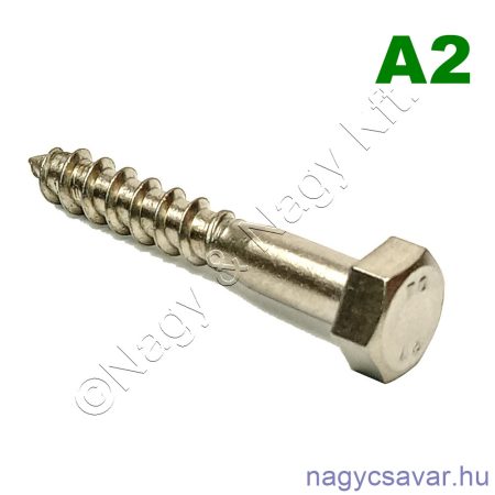 6x90 állványcsavar A2