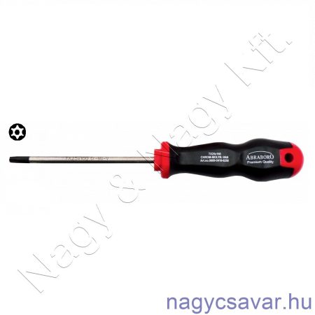 Csavarhúzó 15x80 TORX TR black line ABRABORO