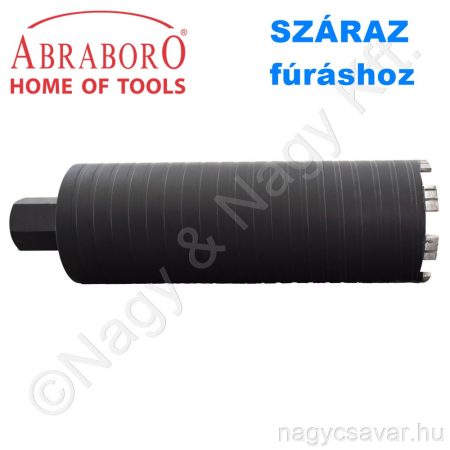 Koronafúró 142/300mm 11 szegmens száraz fúráshoz ABRABORO