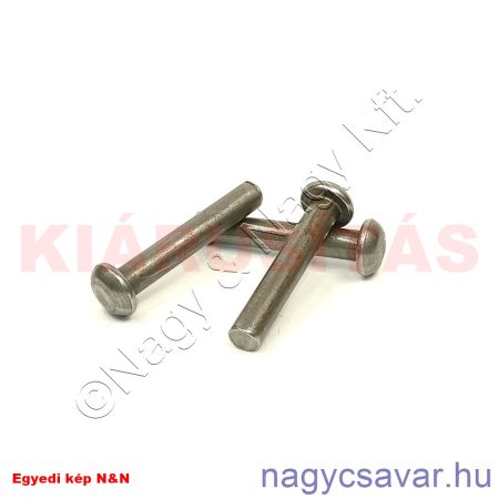 6x35 fgf.vas szegecs natúr**