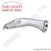 PVC kés horgas/trapéz fix pengéhez, biztonsági tokkal ABRABORO PVC kés horgas/trapéz fix pengéhez, biztonsági tokkal ABRABORO