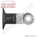   STARLOCK 55x35 Standard merülő-fűrészlap, ívelt ABRABORO