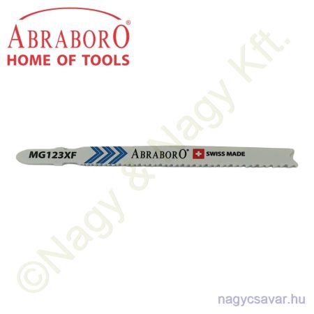 MG 123XF szúrófűrész lap (T 123 XF) 75/1,2-2,6mm 5db ABRABORO