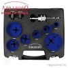 HSS-Co Blue Star lyukfűrész 10 részes készlet ABRABORO HSS-Co Blue Star lyukfűrész 10 részes készlet ABRABORO
