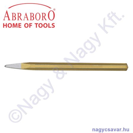 Hegyes véső hatszögletű 200mm ABRABORO