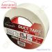   DUCT TAPE - szöveterősített ragasztószalag, fehér 48mmx25m ABRABORO