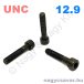 UNC 1/4 -20x5/8 hf.bkny.csavar natúr 12.9 500/cs