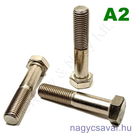 M10x120 hlf.rm.csavar A2 