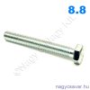 M8x140 hlf.tm.csavar horg. 8.8