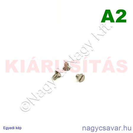 M3x5 sf.eh.csavar A2**