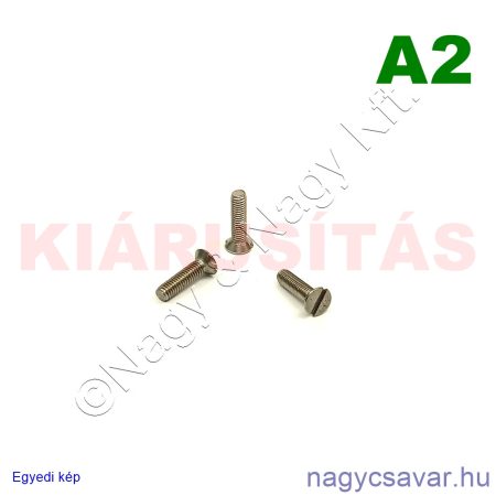 M3x12 sf.eh.csavar A2**