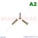 M3x16 sf.eh.csavar A2**