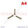 M3x20 sf.eh.csavar A4** M3x20 sf.eh.csavar A4**