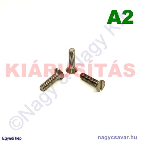 M4x16 sf.eh.csavar A2**
