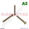 M4x40 sf.eh.csavar A2** M4x40 sf.eh.csavar A2**