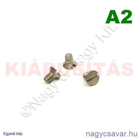 M5x8 sf.eh.csavar A2**