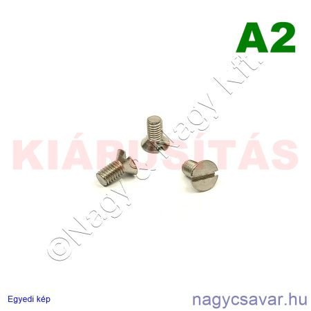 M5x10 sf.eh.csavar A2**