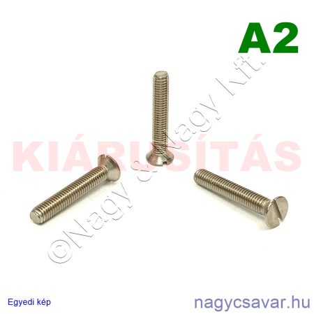 M5x30 sf.eh.csavar A2**