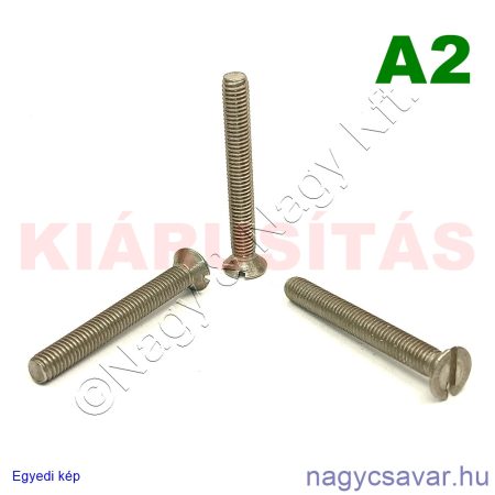 M5x40 sf.eh.csavar A2**