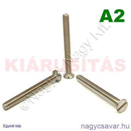 M5x50 sf.eh.csavar A2**