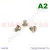M6x10 sf.eh.csavar A2**