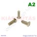 M6x20 sf.eh.csavar A2**