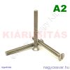 M6x50 sf.eh.csavar A2**