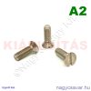 M8x20 sf.eh.csavar A2**