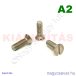 M8x20 sf.eh.csavar A2**