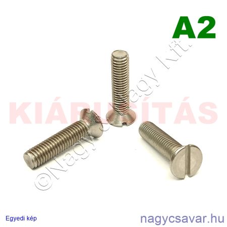 M8x30 sf.eh.csavar A2**