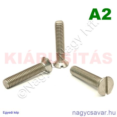 M8x35 sf.eh.csavar A2**