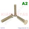 M8x45 sf.eh.csavar A2**