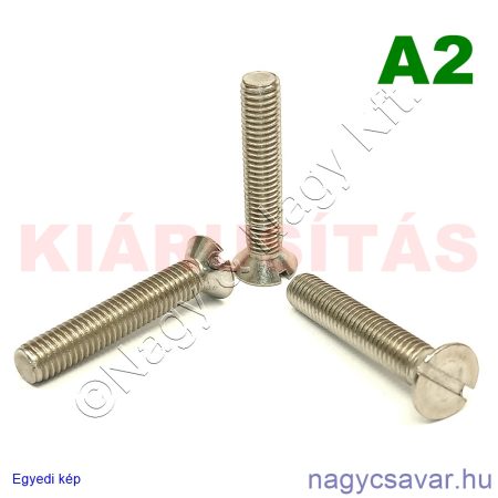 M8x45 sf.eh.csavar A2**