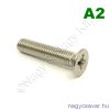 M2x5 sf.xh.csavar A2