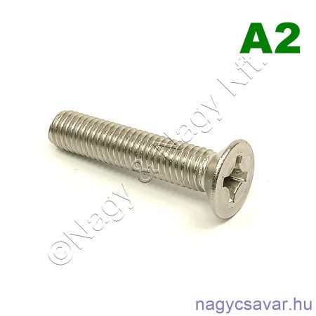 M2x10 sf.xh.csavar A2