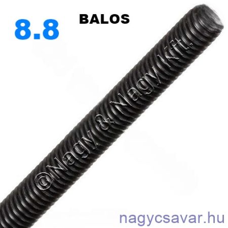 M16x1000 menetes rúd natúr 8.8 BALOS