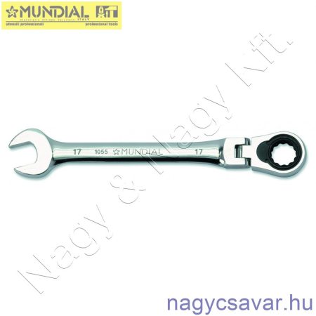 Csillag-villás racsnis 13mm csuklós MUNDIAL