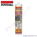 Univerzális szilikon szürke ecetsavas 280ml SOUDAL
