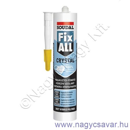 Fix All Crystal átlátszó 290ml SOUDAL