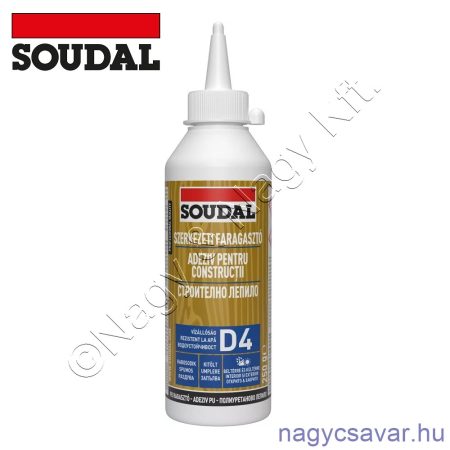 Szerkezeti faragasztó, vízálló 66A 250g SOUDAL