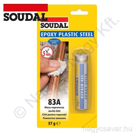 Epoxy Rapid gyurma 83A  57g SOUDAL   