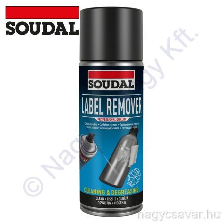 Cimke eltávolító spray 400ml SOUDAL 