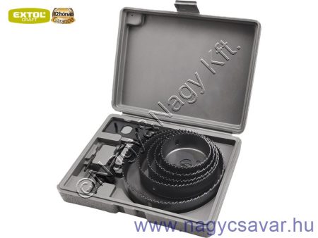 Körkivágó klt. 8r. 65-130mm-ig EXTOL Craft