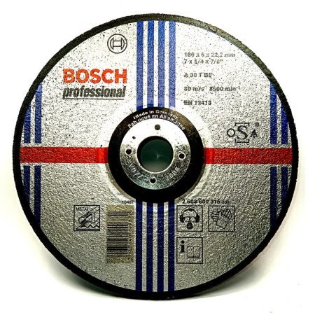 180x6,0x22,2 fém tisztító hajlított A 30 T BF BOSCH