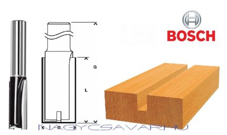 Bosch horonymaró, két vágóéllel, keményfém lapkával