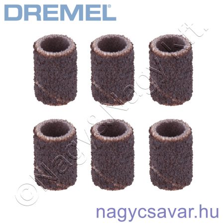 431 csiszolószalag 6,4mm P60 6db/cs DREMEL 