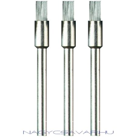 443 szénacél kefe 3db/cs DREMEL kifutott