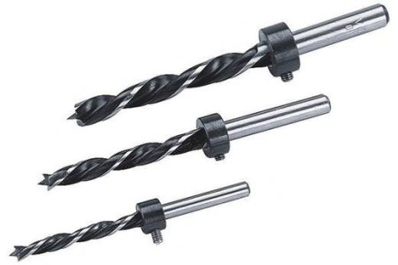 3db tiplizőfúró mélységállítóval, O6,8,10mm WolfCraft